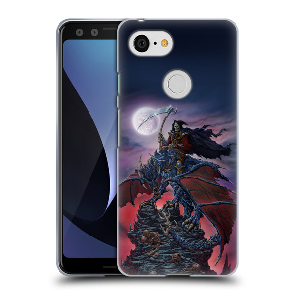 Ed Beard Jr Dragons Reaper Soft Gel Case for Google Pixel 3