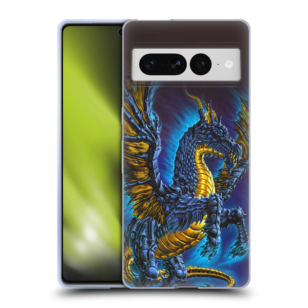 Ed Beard Jr Dragons Mare Soft Gel Case for Google Pixel 7 Pro