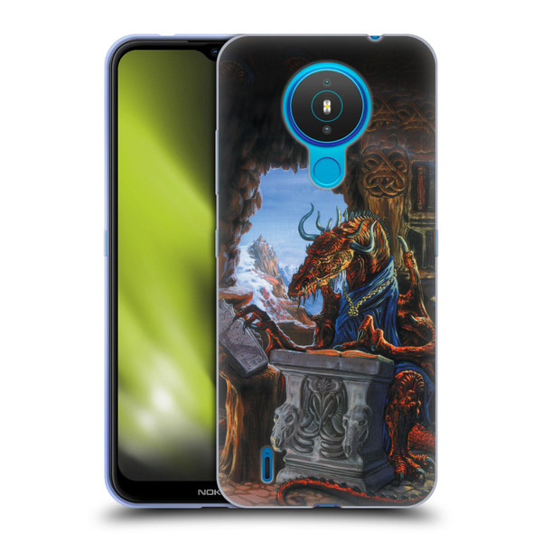 Ed Beard Jr Dragons Ancient Scholar Soft Gel Case for Nokia 1.4