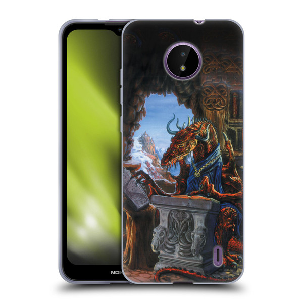 Ed Beard Jr Dragons Ancient Scholar Soft Gel Case for Nokia C10 / C20