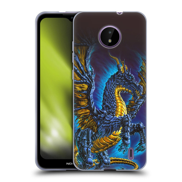 Ed Beard Jr Dragons Mare Soft Gel Case for Nokia C10 / C20