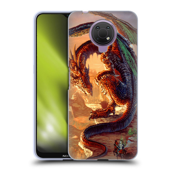 Ed Beard Jr Dragons Bravery Misplaced Soft Gel Case for Nokia G10
