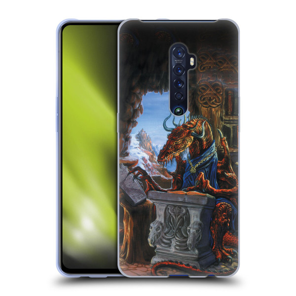 Ed Beard Jr Dragons Ancient Scholar Soft Gel Case for OPPO Reno 2