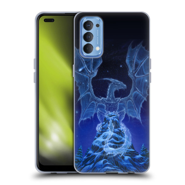 Ed Beard Jr Dragons Winter Spirit Soft Gel Case for OPPO Reno 4 5G