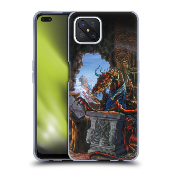 Ed Beard Jr Dragons Ancient Scholar Soft Gel Case for OPPO Reno4 Z 5G