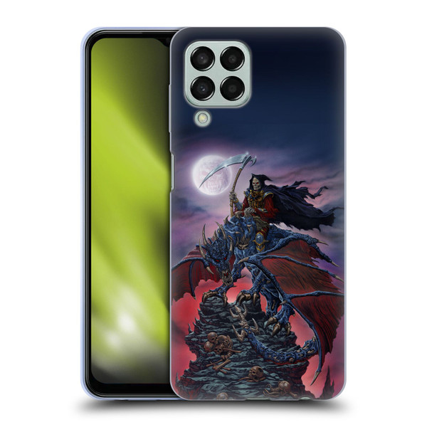 Ed Beard Jr Dragons Reaper Soft Gel Case for Samsung Galaxy M33 (2022)