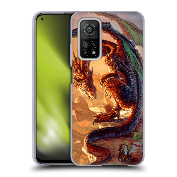 Ed Beard Jr Dragons Bravery Misplaced Soft Gel Case for Xiaomi Mi 10T 5G