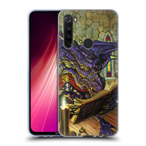 Ed Beard Jr Dragons A Good Book Soft Gel Case for Xiaomi Redmi Note 8T