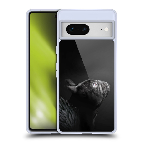 Klaudia Senator French Bulldog Angel Soft Gel Case for Google Pixel 7