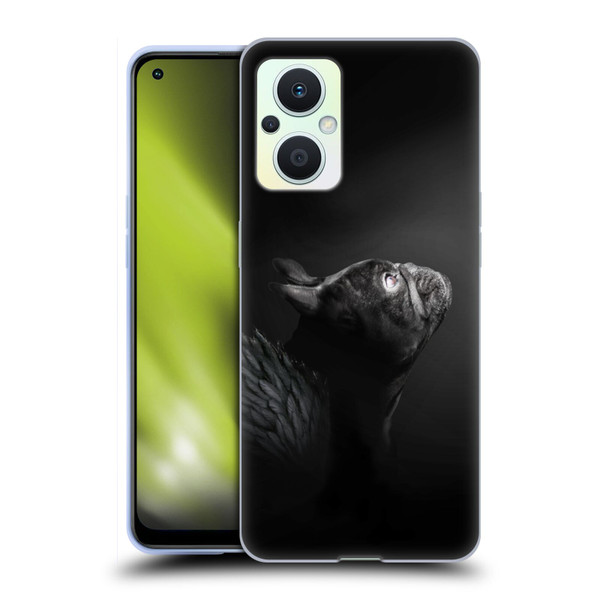 Klaudia Senator French Bulldog Angel Soft Gel Case for OPPO Reno8 Lite