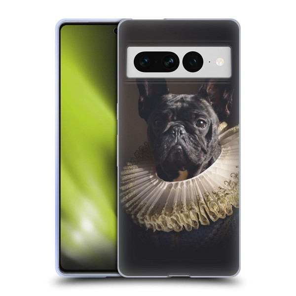 Klaudia Senator French Bulldog 2 King Soft Gel Case for Google Pixel 7 Pro