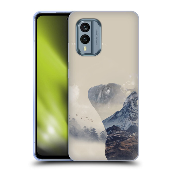 Klaudia Senator French Bulldog 2 Dream Soft Gel Case for Nokia X30