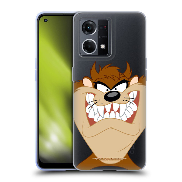 Looney Tunes Characters Tasmanian Devil Soft Gel Case for OPPO Reno8 4G