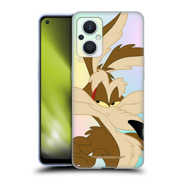 Looney Tunes Characters Wile E. Coyote Soft Gel Case for OPPO Reno8 Lite