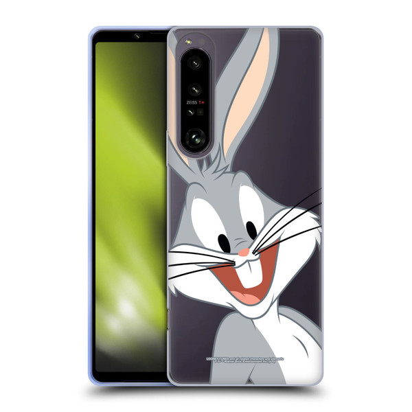 Looney Tunes Characters Bugs Bunny Soft Gel Case for Sony Xperia 1 IV