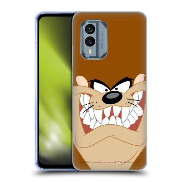 Looney Tunes Full Face Tasmanian Devil Soft Gel Case for Nokia X30