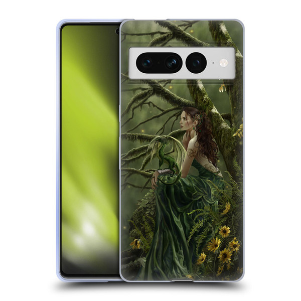 Nene Thomas Deep Forest Queen Fate Fairy With Dragon Soft Gel Case for Google Pixel 7 Pro
