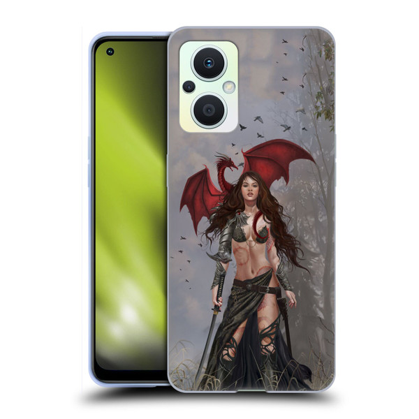 Nene Thomas Gothic Dragon Witch Warrior Sword Soft Gel Case for OPPO Reno8 Lite