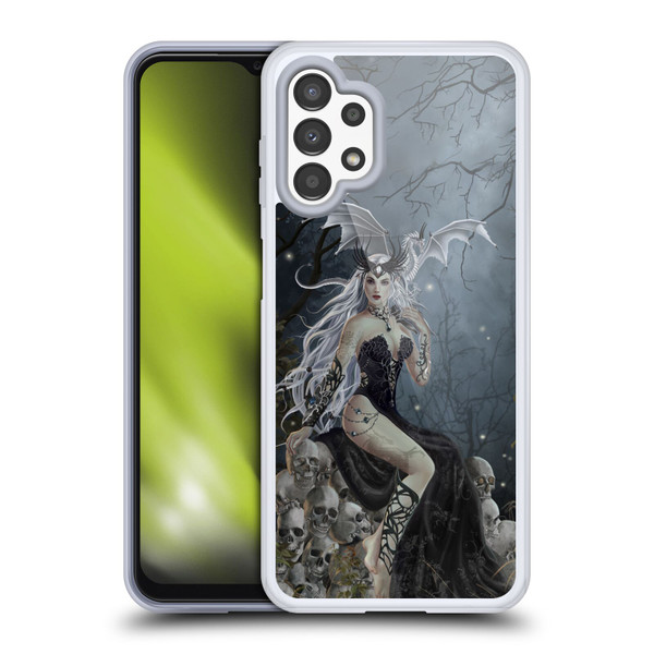 Nene Thomas Gothic Mad Queen Of Skulls Dragon Soft Gel Case for Samsung Galaxy A13 (2022)