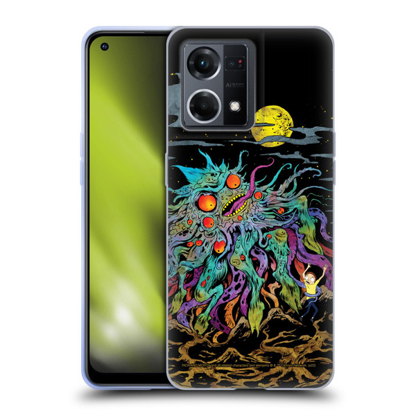 Rick And Morty Season 1 & 2 Graphics The Dunrick Horror Soft Gel Case for OPPO Reno8 4G