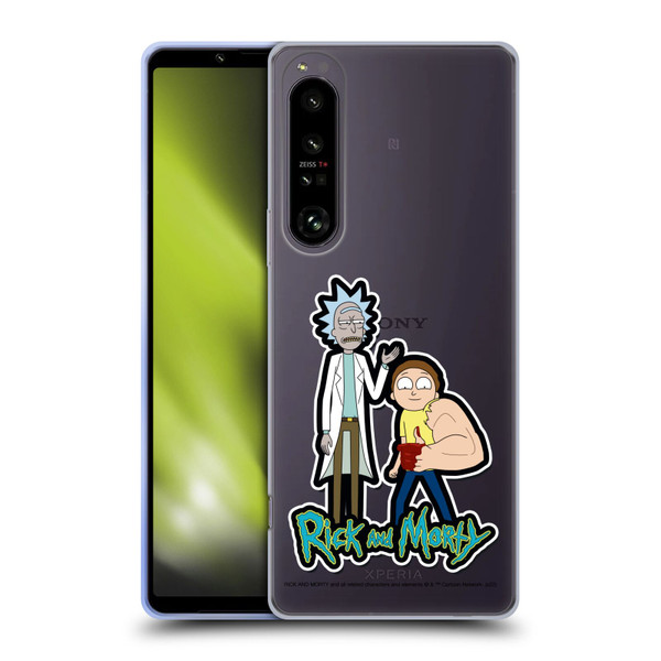 Rick And Morty Season 3 Character Art Rick and Morty Soft Gel Case for Sony Xperia 1 IV