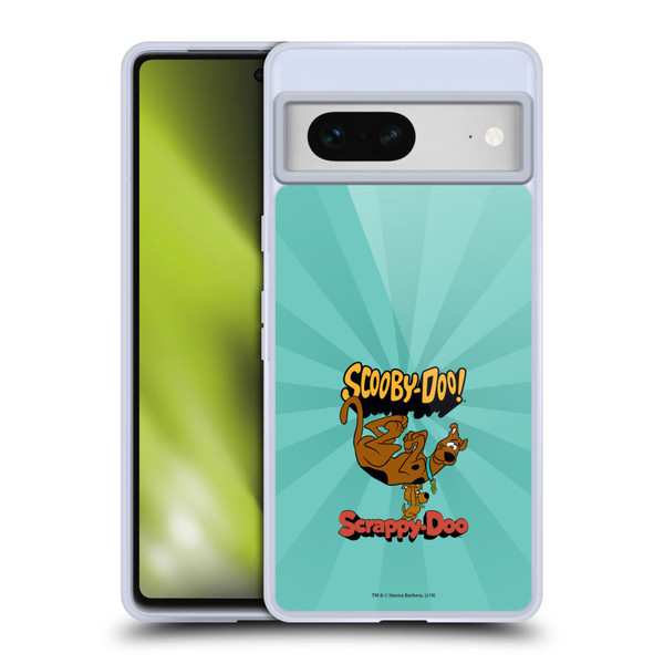 Scooby-Doo 50th Anniversary Scooby And Scrappy Soft Gel Case for Google Pixel 7