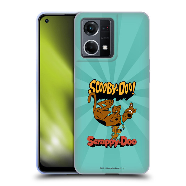 Scooby-Doo 50th Anniversary Scooby And Scrappy Soft Gel Case for OPPO Reno8 4G