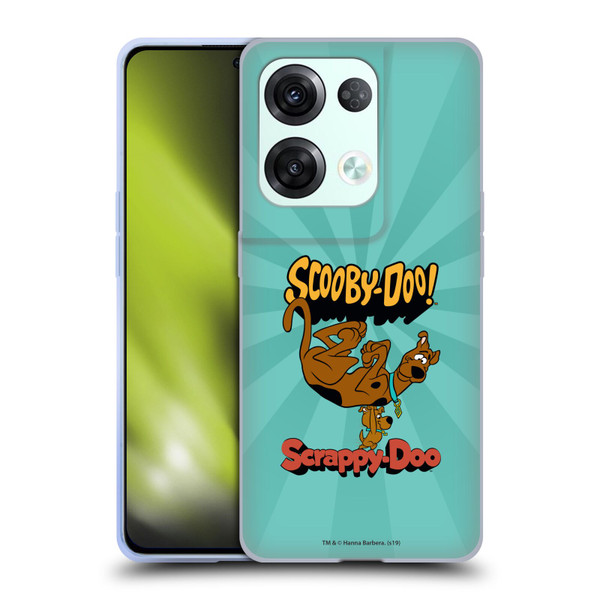 Scooby-Doo 50th Anniversary Scooby And Scrappy Soft Gel Case for OPPO Reno8 Pro