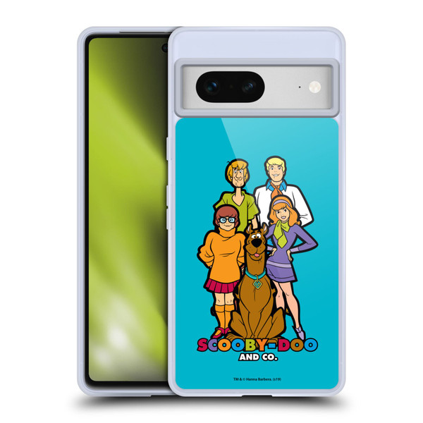 Scooby-Doo Mystery Inc. Scooby-Doo And Co. Soft Gel Case for Google Pixel 7