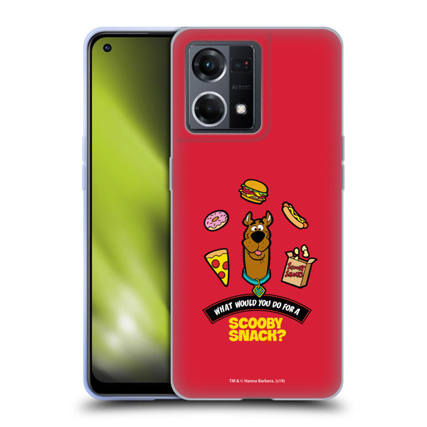 Scooby-Doo Scooby Snack Soft Gel Case for OPPO Reno8 4G