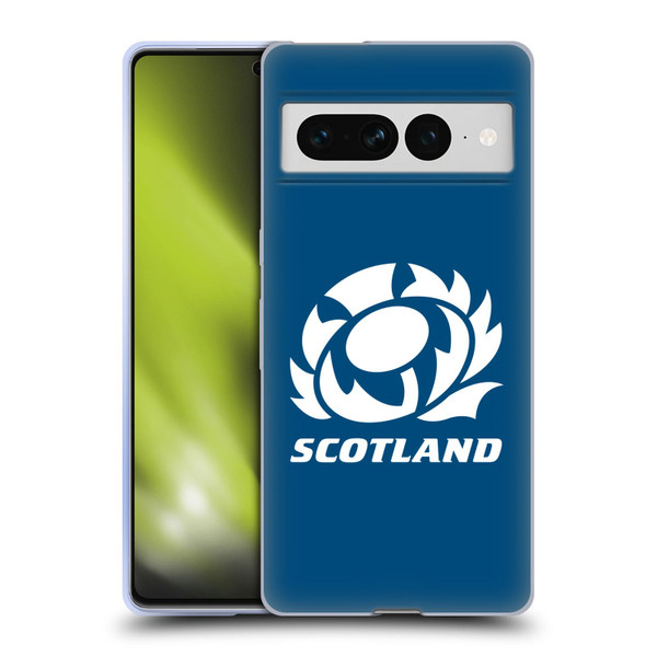 Scotland Rugby Logo 2 Plain Soft Gel Case for Google Pixel 7 Pro
