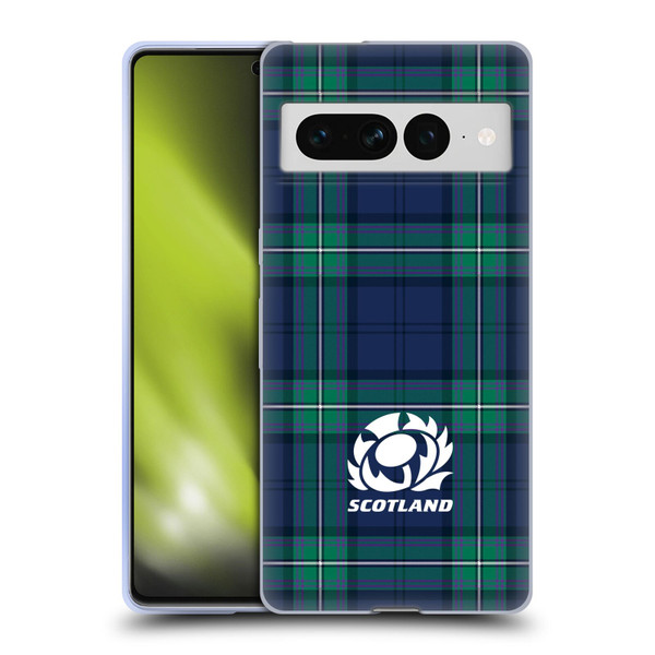 Scotland Rugby Logo 2 Tartans Soft Gel Case for Google Pixel 7 Pro