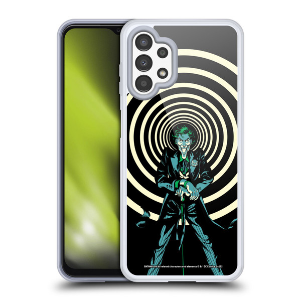 The Joker DC Comics Character Art Grin Soft Gel Case for Samsung Galaxy A13 (2022)