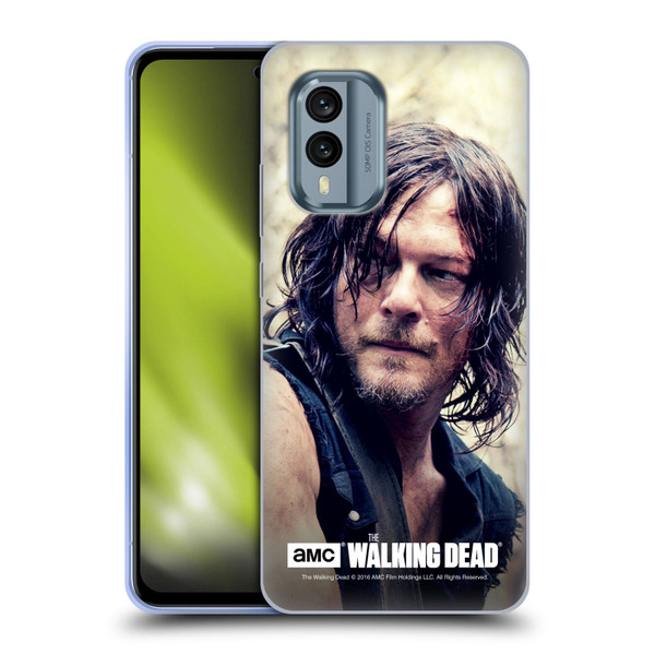 AMC The Walking Dead Daryl Dixon Half Body Soft Gel Case for Nokia X30