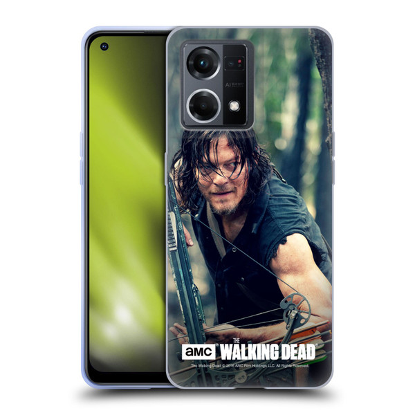 AMC The Walking Dead Daryl Dixon Lurk Soft Gel Case for OPPO Reno8 4G