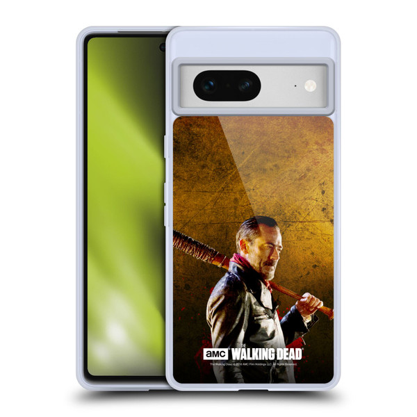 AMC The Walking Dead Negan Lucille 1 Soft Gel Case for Google Pixel 7