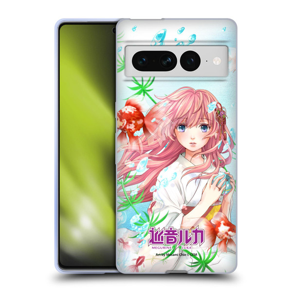 Hatsune Miku Characters Megurine Luka Soft Gel Case for Google Pixel 7 Pro