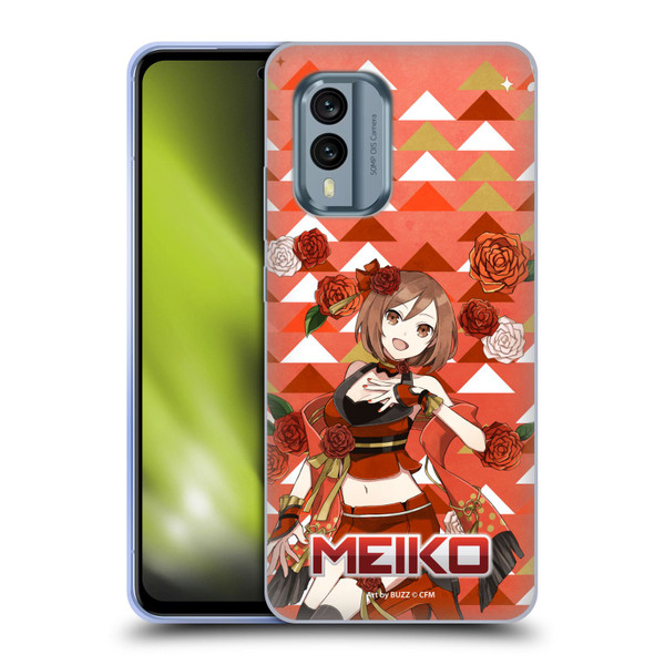 Hatsune Miku Characters Meiko Soft Gel Case for Nokia X30