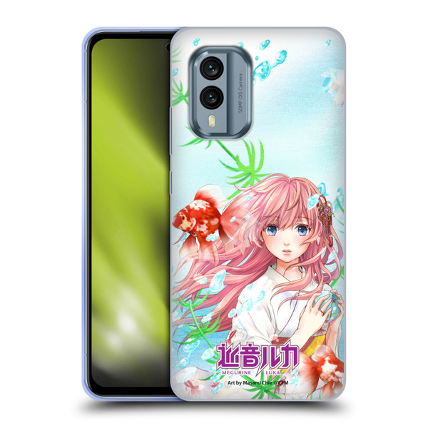 Hatsune Miku Characters Megurine Luka Soft Gel Case for Nokia X30