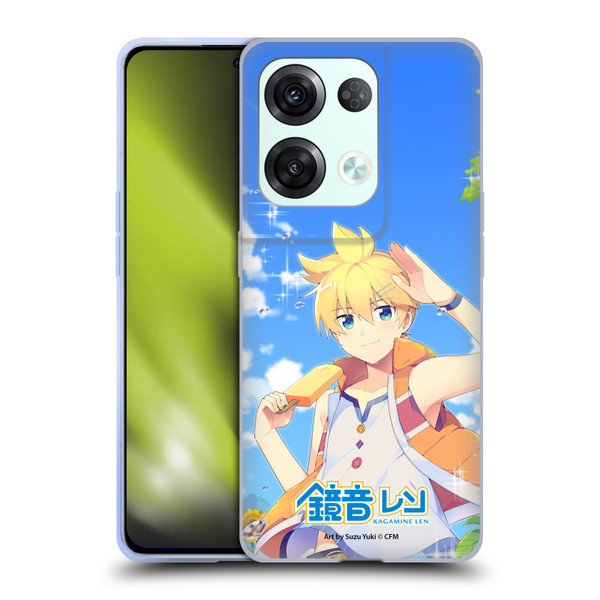 Hatsune Miku Characters Kagamine Len Soft Gel Case for OPPO Reno8 Pro