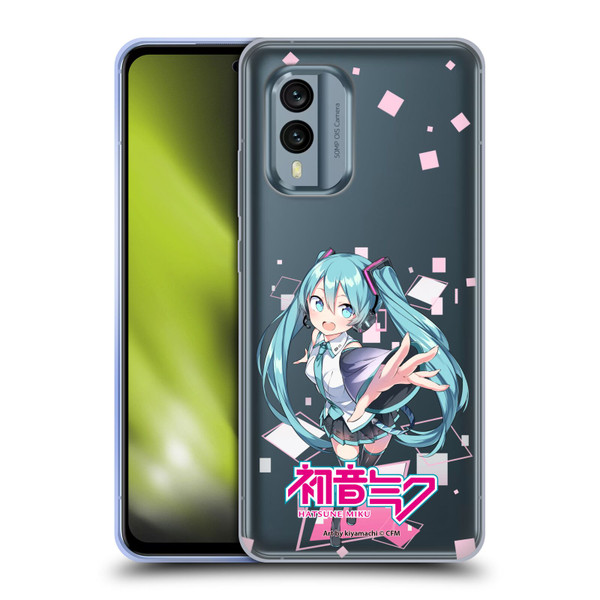 Hatsune Miku Graphics Cute Soft Gel Case for Nokia X30