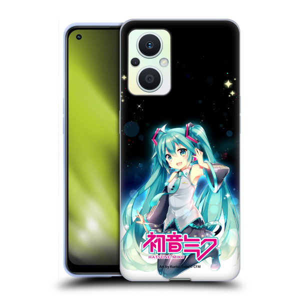 Hatsune Miku Graphics Night Sky Soft Gel Case for OPPO Reno8 Lite