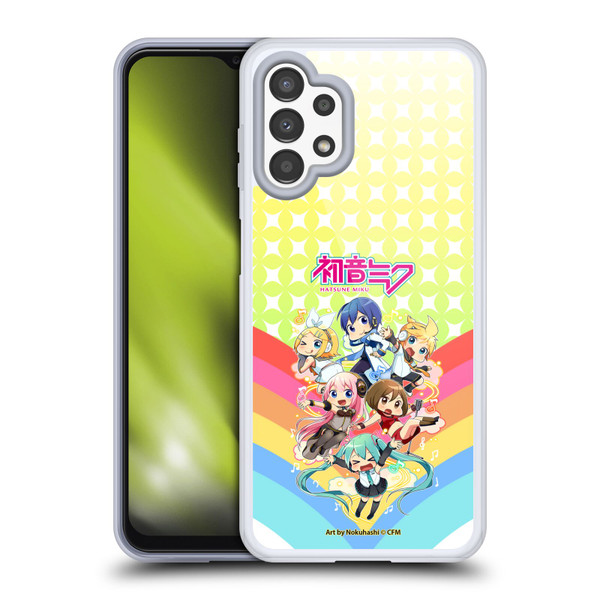 Hatsune Miku Virtual Singers Rainbow Soft Gel Case for Samsung Galaxy A13 (2022)