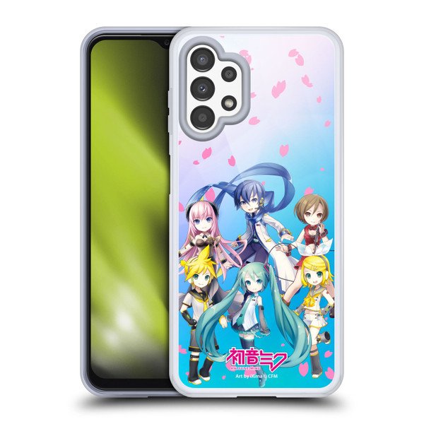 Hatsune Miku Virtual Singers Sakura Soft Gel Case for Samsung Galaxy A13 (2022)
