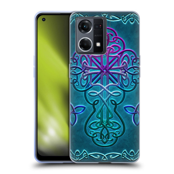 Brigid Ashwood Crosses Celtic Soft Gel Case for OPPO Reno8 4G