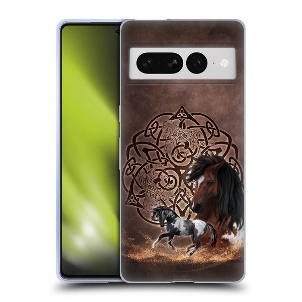 Brigid Ashwood Celtic Wisdom Horse Soft Gel Case for Google Pixel 7 Pro