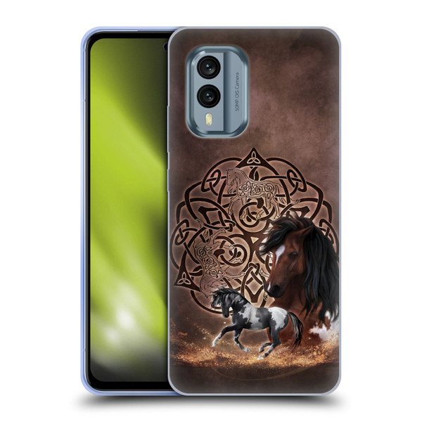 Brigid Ashwood Celtic Wisdom Horse Soft Gel Case for Nokia X30