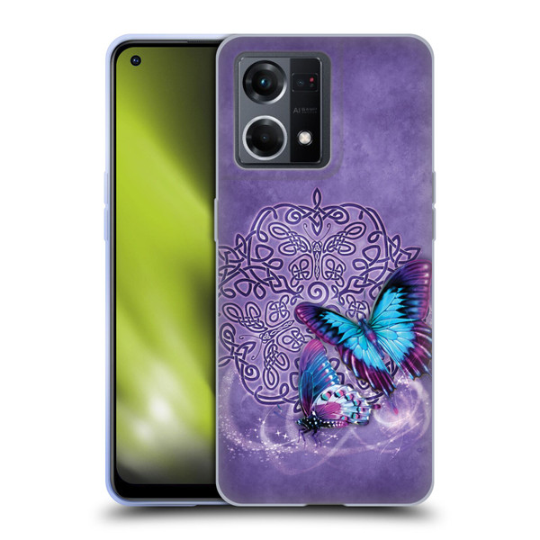 Brigid Ashwood Celtic Wisdom Butterfly Soft Gel Case for OPPO Reno8 4G