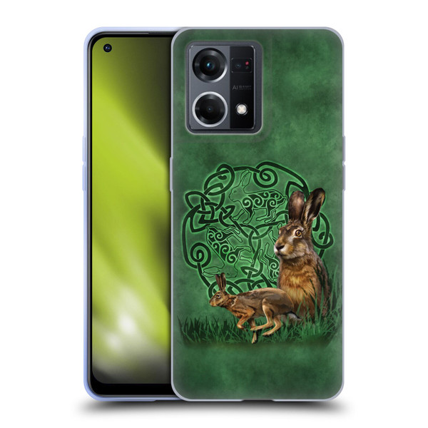 Brigid Ashwood Celtic Wisdom 2 Hare Soft Gel Case for OPPO Reno8 4G