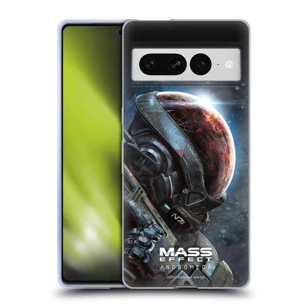 EA Bioware Mass Effect Andromeda Graphics Key Art 2017 Soft Gel Case for Google Pixel 7 Pro